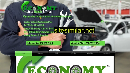 economyautorepairtires.com alternative sites