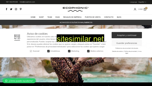 Ecophonic similar sites