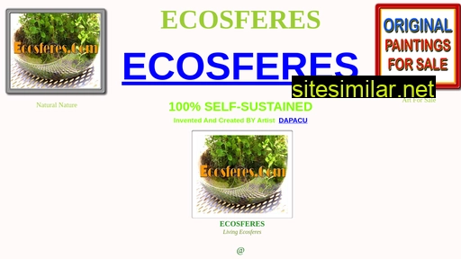 ecosferes.com alternative sites