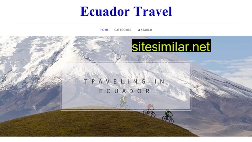 Ecuador-travel-guide similar sites
