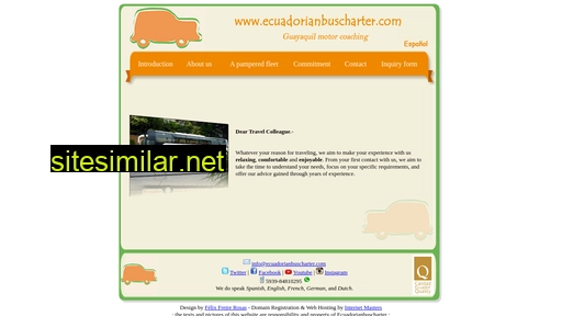 ecuadorianbuscharter.com alternative sites