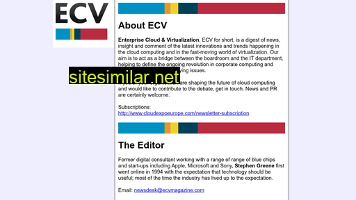 ecvmag.com alternative sites