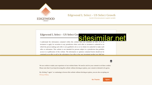 Edgewoodlselectfund similar sites