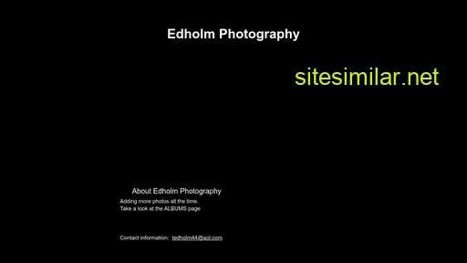 edholmphotography.com alternative sites