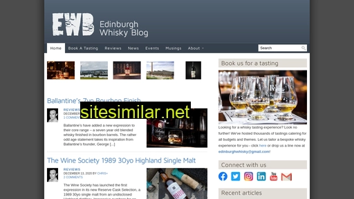 Edinburghwhiskyblog similar sites