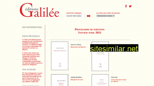 editions-galilee.com alternative sites
