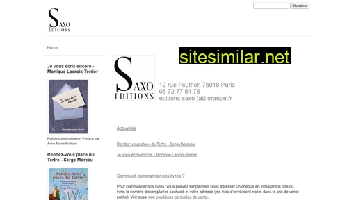editions-saxo.com alternative sites