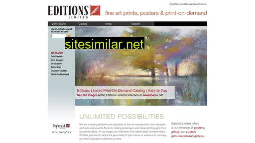 Editionslimited similar sites