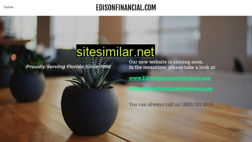 edisonfinancial.com alternative sites