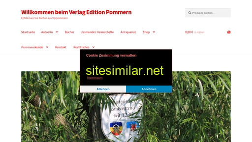 edition-pommern.com alternative sites