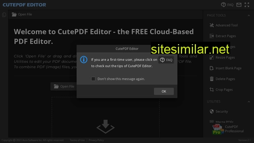 editor.cutepdf.com alternative sites