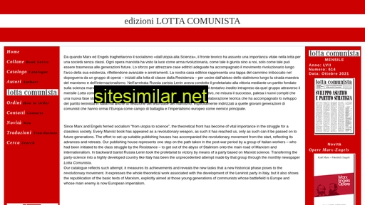 Edizionilottacomunista similar sites