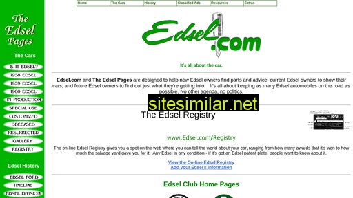 edsel.com alternative sites