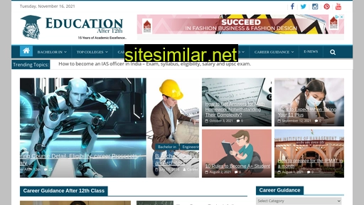 educationafter12th.com alternative sites