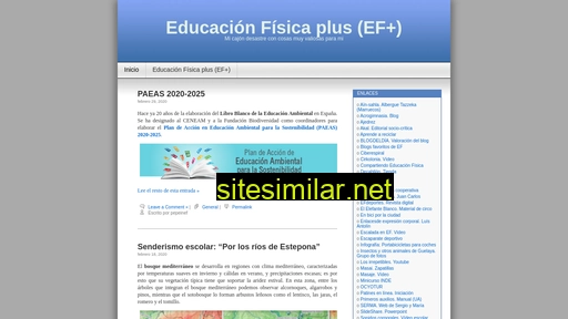 Educacionfisicaplus similar sites