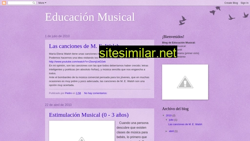 educacionmusical-pedro.blogspot.com alternative sites