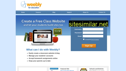 education.weebly.com alternative sites