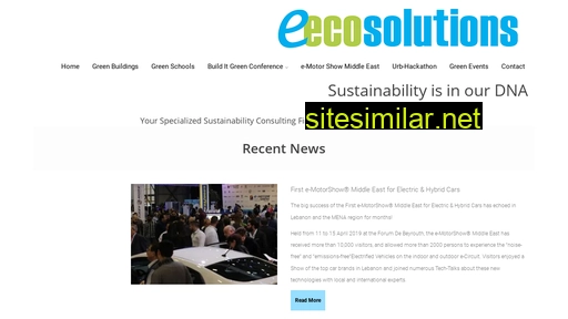 Eecosolutions similar sites