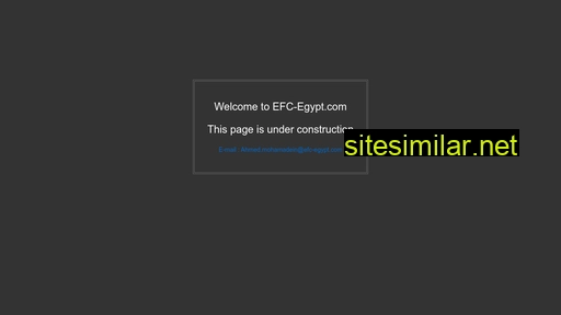 Efc-egypt similar sites