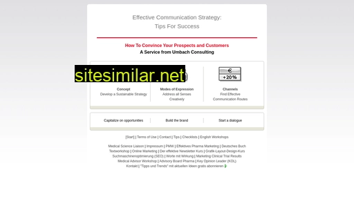 effectivecommunicationstrategy.com alternative sites