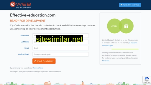 Effective-education similar sites