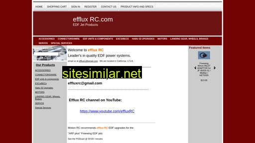 effluxrc.com alternative sites