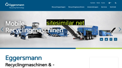 Eggersmann-recyclingtechnology similar sites