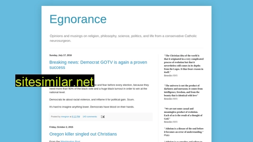 egnorance.blogspot.com alternative sites