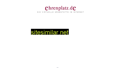 ehrenplatz.com alternative sites