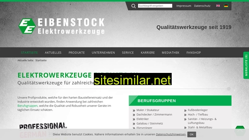 eibenstock.com alternative sites