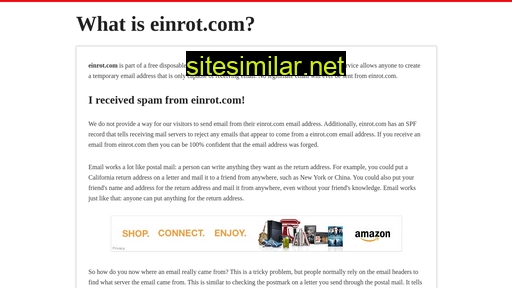 einrot.com alternative sites