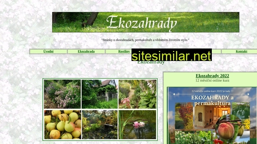 ekozahrady.com alternative sites