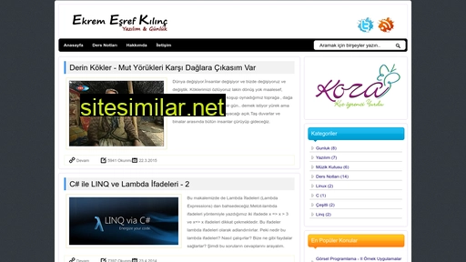 ekremkilinc.com alternative sites