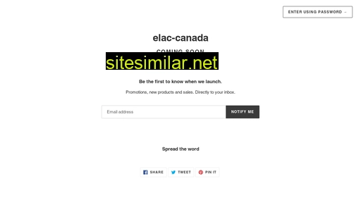 Elac-canada similar sites