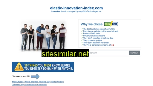 elastic-innovation-index.com alternative sites
