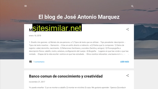 elblogdejoseantoniomarquez.blogspot.com alternative sites