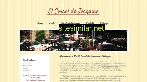 elcorraldejoaquina.com alternative sites