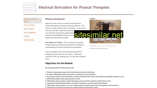Electricalstimulation similar sites