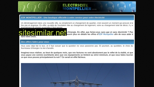 electricitemontpellier.com alternative sites