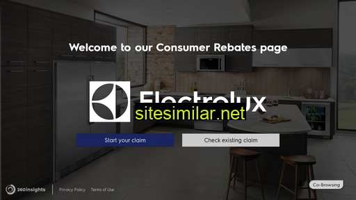 electroluxpromotions.com alternative sites