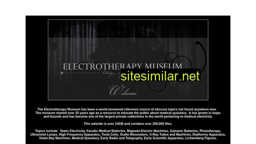 electrotherapymuseum.com alternative sites
