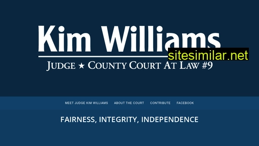 electkimwilliams.com alternative sites