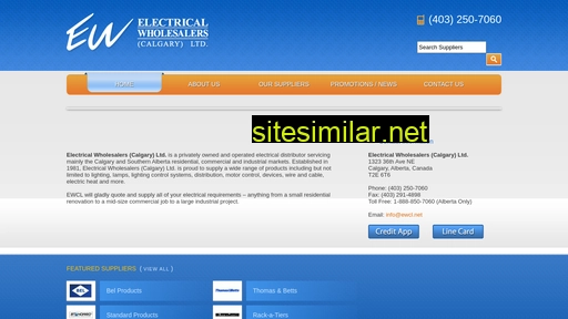 electricalwholesalers.com alternative sites