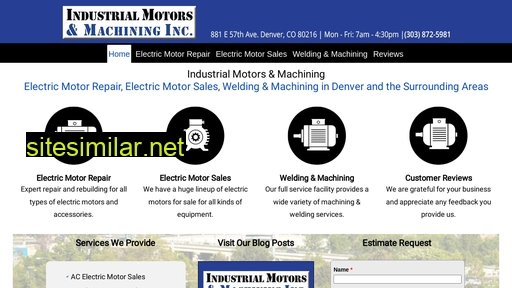Electricmotorrepairsales similar sites