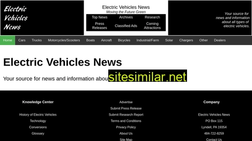 electricvehiclesnews.com alternative sites