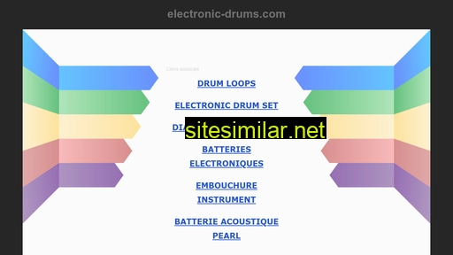 Electronic-drums similar sites