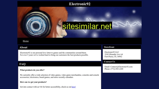 Electronic92 similar sites