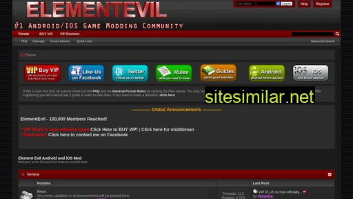 elementevil.com alternative sites