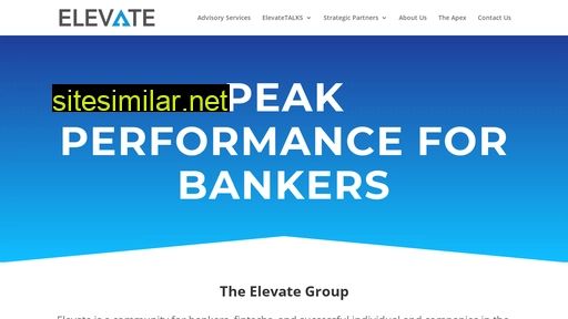 elevatebankers.com alternative sites