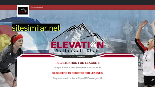 elevationvball.com alternative sites